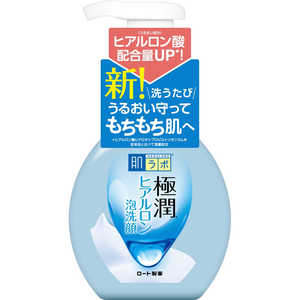 ロート製薬 肌研(肌ラボ)極潤 ヒアルロン泡洗顔(160ml)〔泡洗顔料〕 〔ヒアルロン〕 