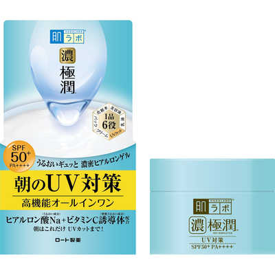 肌ラボ 極潤UVホワイトゲル ロート製薬 化粧品 ロート製薬 肌研(ハダラボ)極潤 UVホワイトゲル(90g)[化粧水] の通販