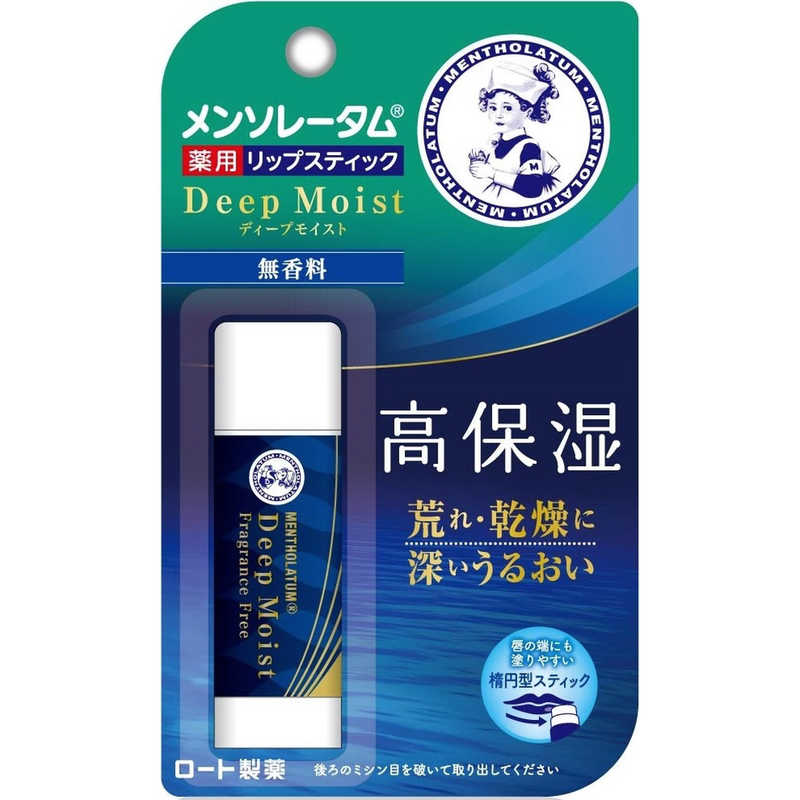 ロート製薬 ロート製薬 Mentholatum(メンソレータム)ディープモイスト無香料(4.5g)  
