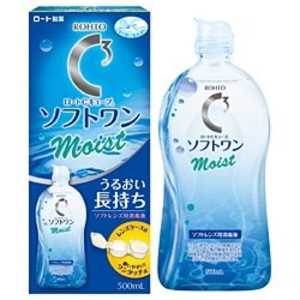 ロート製薬 (ソフト用/MPS)Cキューブソフトワンモイストa(500ml) ﾛｰﾄ_ｿﾌﾄﾜﾝﾓｲｽﾄ_