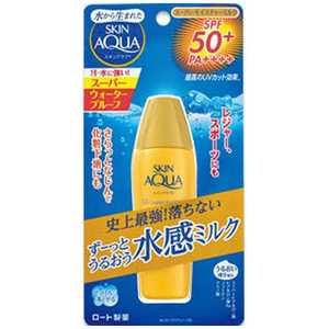 ロート製薬 SKIN AQUA(スキンアクア) スーパーモイスチャーミルク(40ml)[日焼け止め] 