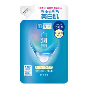 ロート製薬 肌研(肌ラボ)白潤 薬用美白化粧水 しっとりタイプ つめかえ用 (170ml) 〔化粧水〕 