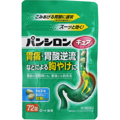 Amazon | 【第2類医薬品】パンシロンキュアSP錠 72錠 | ロート