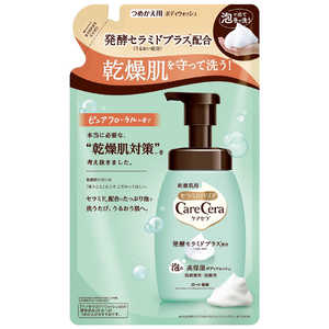 ロート製薬 CareCera(ケアセラ)泡の高保湿ボディウォッシュ つめかえ用 385ml ピュアフローラルの香り 