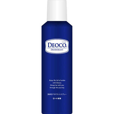 デオコ 薬用デオドラントスプレー 145グラム ×8 ロート製薬 デオコ 薬用デオドラントスプレー 145g (医薬部外品) DEOCO