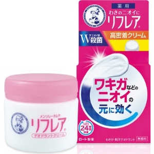 ロート製薬 Mentholatum(メンソレータム)リフレア デオドラントクリーム 55g【医薬部外品】 クリーム (55g)