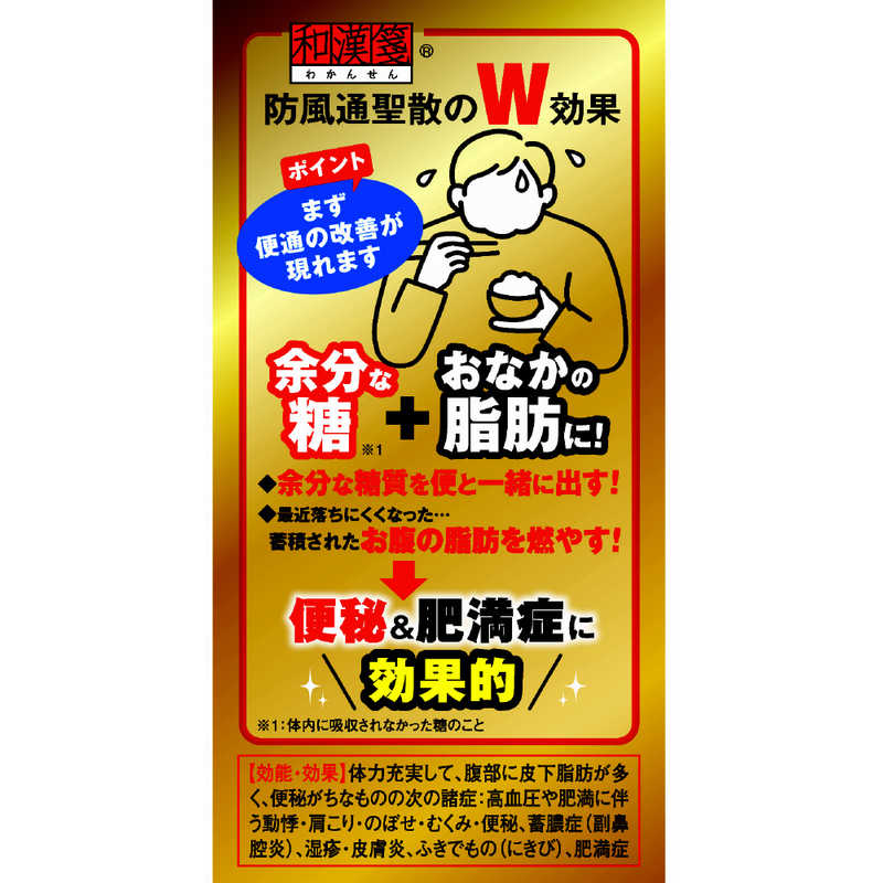 ロート製薬 ロート製薬 【第2類医薬品】ロート防風通聖散錠満量a(360錠) ★セルフメディケーション税制対象商品  