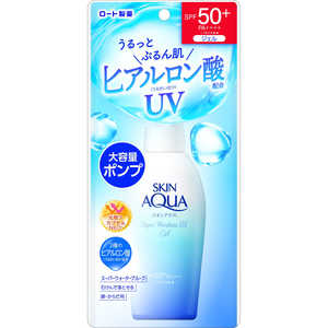 ロート製薬 SKIN AQUA(スキンアクア)スーパーモイスチャージェル ポンプ 140g SPF50+ / PA++++ 