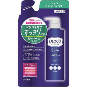 ロート製薬 デオコ スカルプケアコンディショナー つめかえ用 370mL 