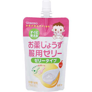 アサヒグループ食品 WAKODO お薬じょうず服用ゼリー りんご 150g アサヒグループ食品 WAKODO お薬じょうず服用ゼリー りんご 150g
