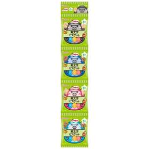 アサヒグループ食品 1歳からのおやつ+DHA 英文字ビスケット4連 アサヒグループ食品 1歳からのおやつ+DHA 英文字ビスケット4連