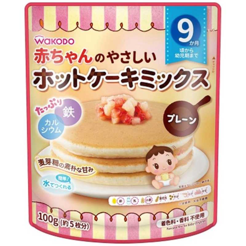 アサヒグループ食品 赤ちゃんのやさしいホットケｰキミックス プレｰン ホットケｰキミックスプレｰン 100 Csleepcenter