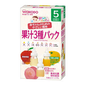 アサヒグループ食品 果汁3種パック アサヒグループ食品 果汁3種パック