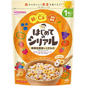 アサヒグループ食品 はじめてのシリアル 緑黄色野菜とくだもの 40g アサヒグループ食品 はじめてのシリアル 緑黄色野菜とくだもの 40g