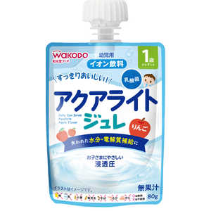 アサヒグループ食品 1歳からのMYジュレドリンクアクアライトりんご80g 1歳からのMYジュレ 80g