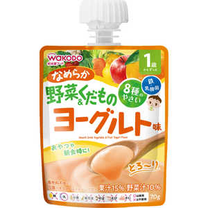 アサヒグループ食品 1歳からのMYジュレドリンクなめらか野菜&くだものヨーグルト 1歳からのMYジュレ 80g 