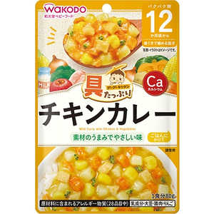 アサヒグループ食品 具たっぷり グーグーキッチン チキンカレー (80g) アサヒグループ食品 具たっぷり グーグーキッチン チキンカレー (80g)