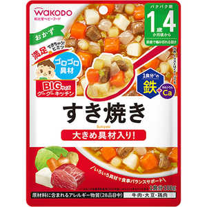 アサヒグループ食品 BIGサイズのグーグーキッチン すき焼き 100g アサヒグループ食品 BIGサイズのグーグーキッチン すき焼き 100g
