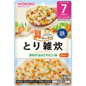 アサヒグループ食品 具たっぷりグーグーキッチン とり雑炊 80g アサヒグループ食品 具たっぷりグーグーキッチン とり雑炊 80g