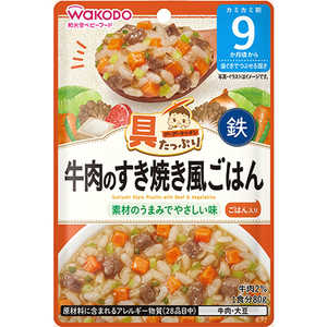アサヒグループ食品 具たっぷりグーグーキッチン 牛肉のすき焼き風ごはん 80g アサヒグループ食品 具たっぷりグーグーキッチン 牛肉のすき焼き風ごはん 80g