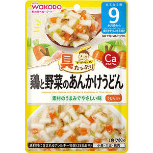 アサヒグループ食品 具たっぷりグーグーキッチン 鶏と野菜のあんかけうどん 80g アサヒグループ食品 具たっぷりグーグーキッチン 鶏と野菜のあんかけうどん 80g