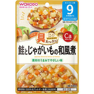 アサヒグループ食品 具たっぷりグーグーキッチン 鮭とじゃがいもの和風煮 80g アサヒグループ食品 具たっぷりグーグーキッチン 鮭とじゃがいもの和風煮 80g