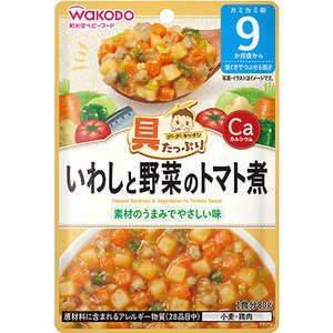 アサヒグループ食品 具たっぷりグーグーキッチン いわしと野菜のトマト煮 80g アサヒグループ食品 具たっぷりグーグーキッチン いわしと野菜のトマト煮 80g