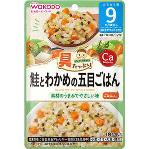 アサヒグループ食品 具たっぷりグーグーキッチン 鮭とわかめの五目ごはん 80g アサヒグループ食品 具たっぷりグーグーキッチン 鮭とわかめの五目ごはん 80g