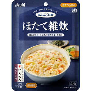 アサヒグループ食品 まんぷく日和 ほたて雑炊 100g まんぷく日和 