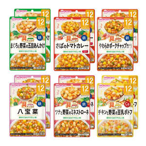 アサヒグループ食品 具たっぷりグーグーキッチン 12か月おすすめセット 6種×2袋 具たっぷりグーグーキッチン 