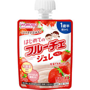 アサヒグループ食品 はじめてのフルーチェジュレ いちご 70g はじめてのフルーチェ 