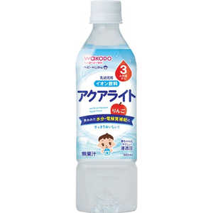 アサヒグループ食品 ベビーのじかん アクアライト りんご 500ml×24本 アサヒグループ食品 ベビーのじかん アクアライト りんご 500ml×24本