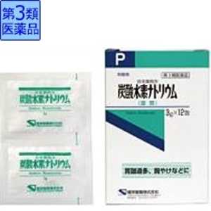 健栄製薬 【第3類医薬品】 炭酸水素ナトリウム［分包品］（12包） 