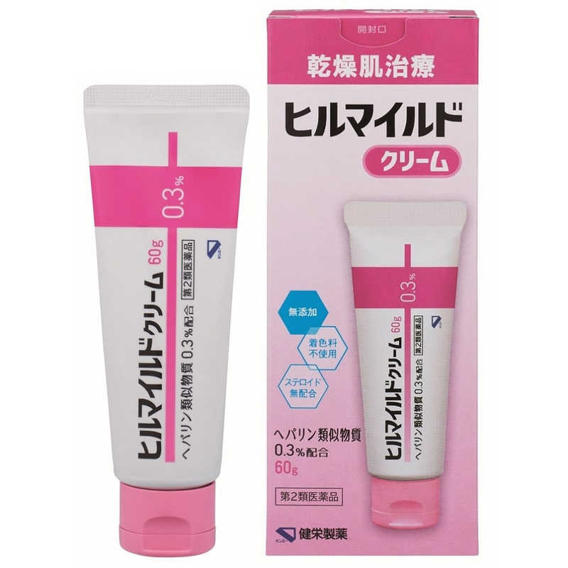 健栄製薬 健栄製薬 【第2類医薬品】ヒルマイルド クリーム (60g)  