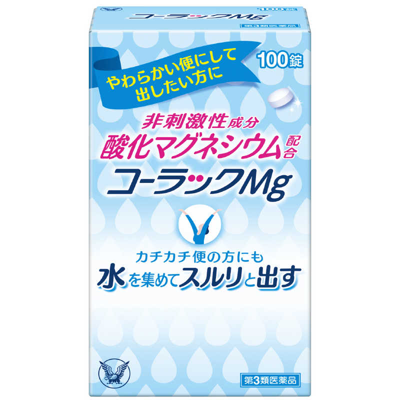 大正製薬 大正製薬 【第3類医薬品】コーラックMg(100錠)〔便秘薬〕  