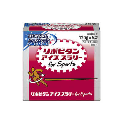 大正製薬 リポビタンアイススラリー for Sports 120g 飲料1袋 の通販