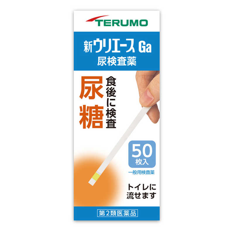 テルモ テルモ 【第2類医薬品】 新ウリエースGa（50枚）〔検査薬〕  