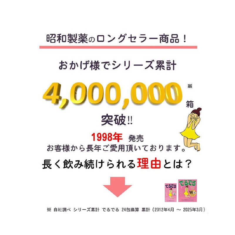 昭和製薬 昭和製薬 でるでるW 5g×48包  