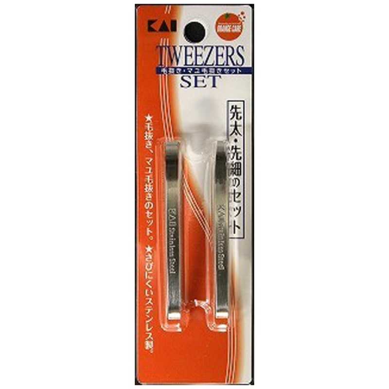 オレンジケアプロダクツ オレンジケアプロダクツ 毛抜き､マユ毛抜きのセット 2個[毛抜き]  