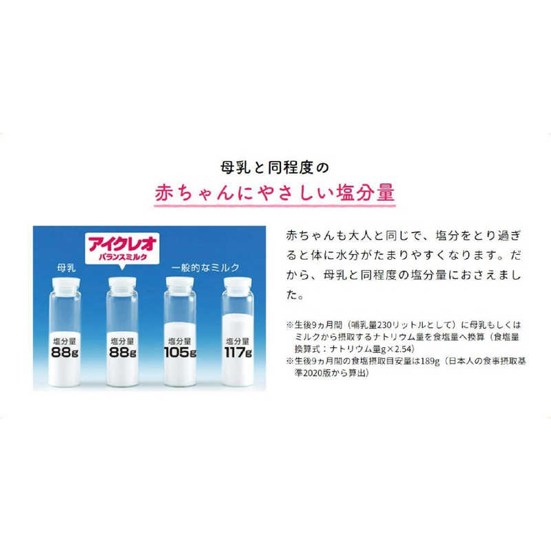 アイクレオ アイクレオ 【アイクレオ】バランスミルク 800g〔ミルク〕  