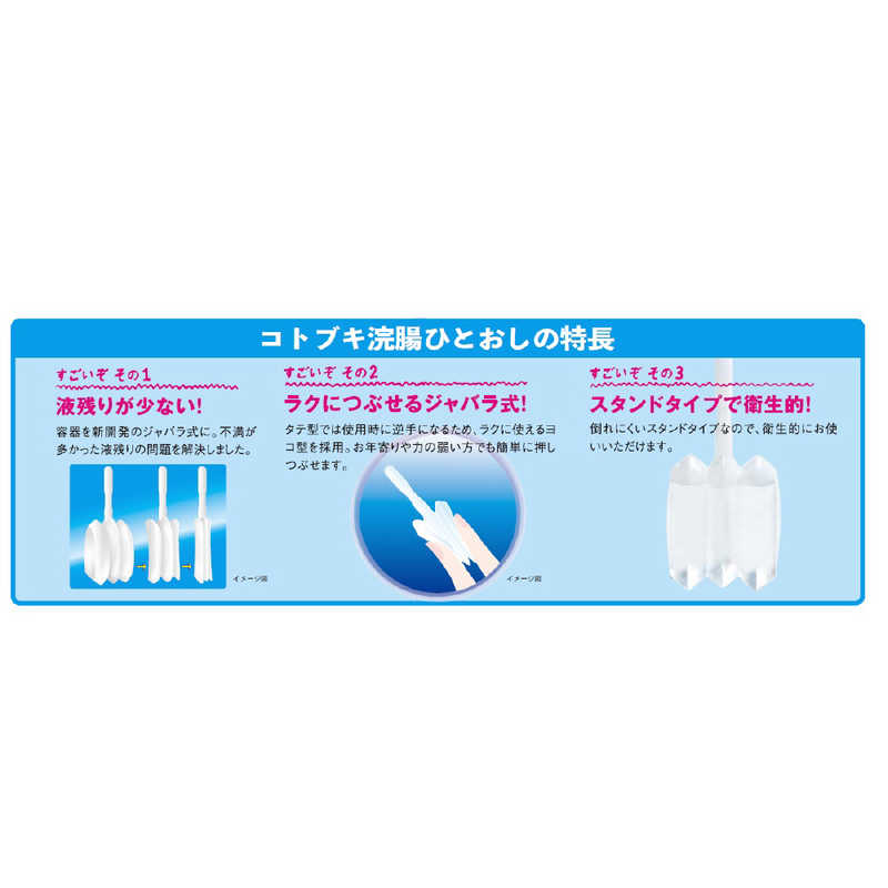 ムネ製薬 ムネ製薬 【第2類医薬品】 コトブキ浣腸ひとおし（30g×2個）〔浣腸〕  