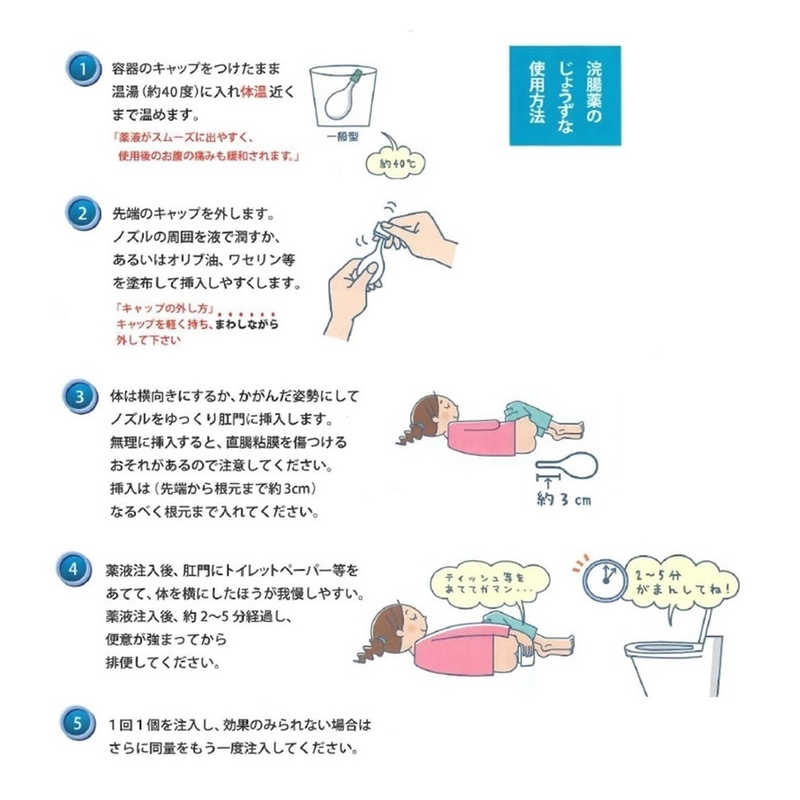 ムネ製薬 ムネ製薬 【第2類医薬品】コトブキ浣腸ひとおし40(40g×2個入)  