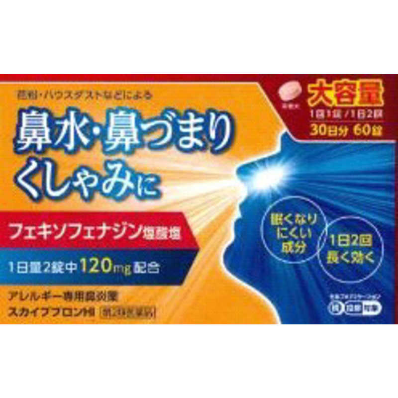 日野薬品工業 日野薬品工業 【第2類医薬品】スカイブブロンHI (60錠) ★セルフメディケーション税制対象商品  