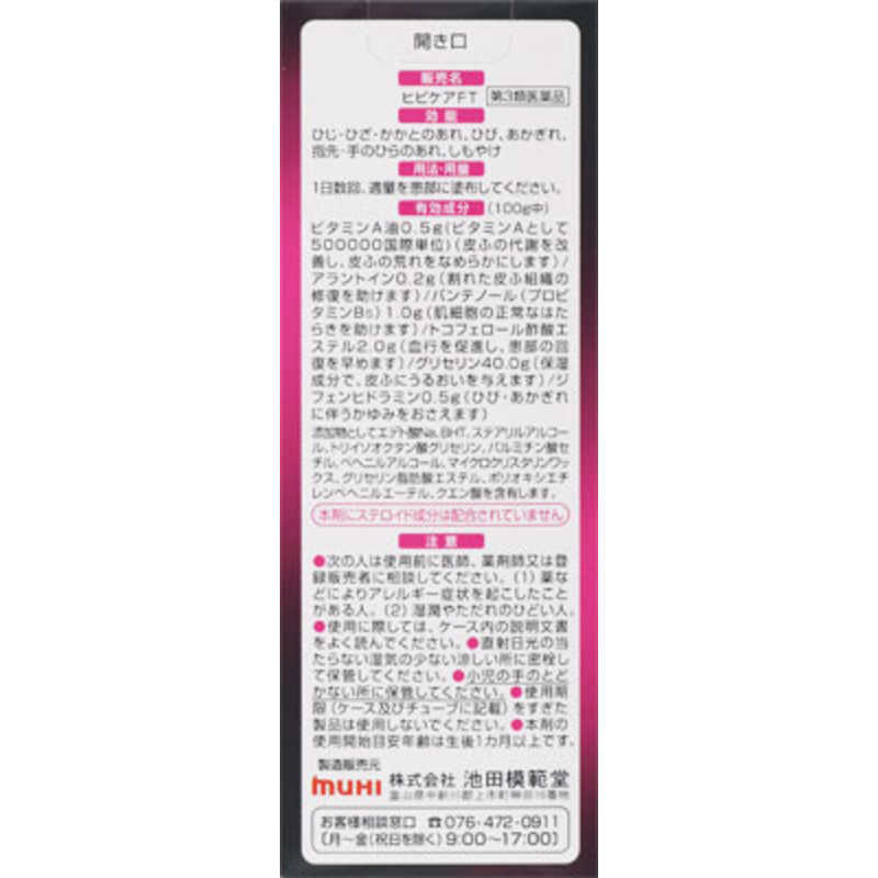 池田模範堂 池田模範堂 【第3類医薬品】ヒビケアFT軟膏(20g)  