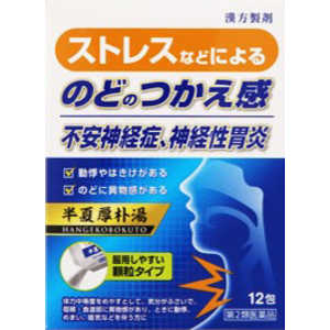 JPS製薬 【第2類医薬品】半夏厚朴湯(JPS漢方顆粒-39) 12包 