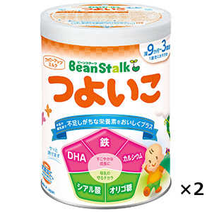 BSスノー ビーンスタークつよいこ2缶パック 800g 