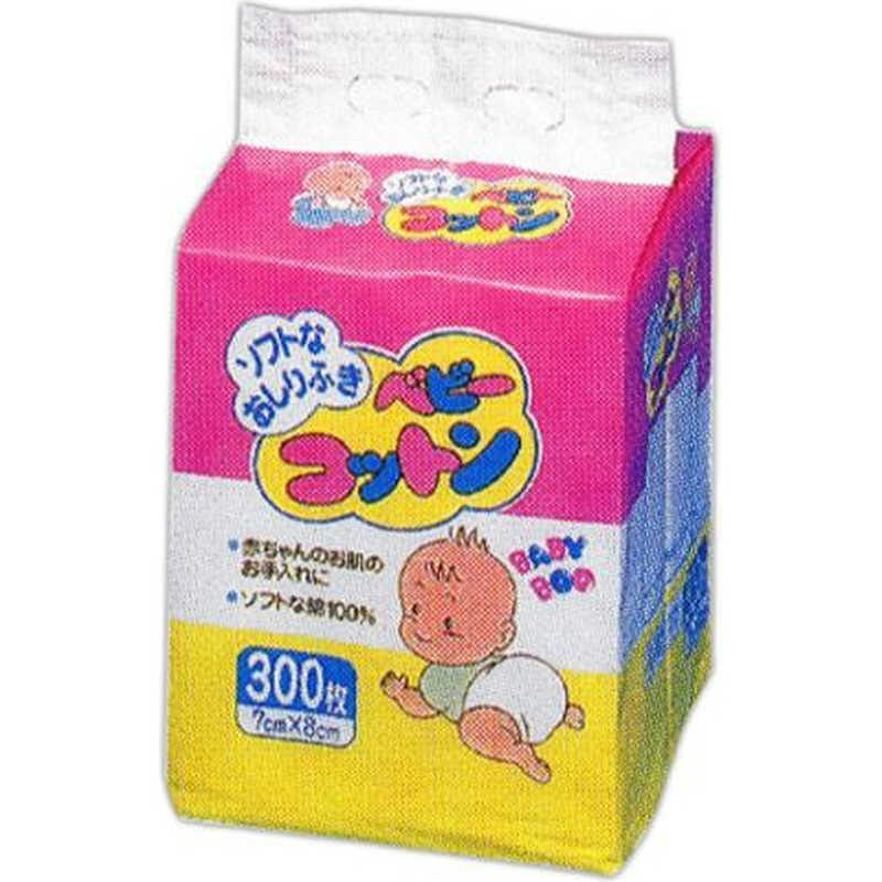 川本産業 川本産業 BABYB00 ベビーコットン 300枚  
