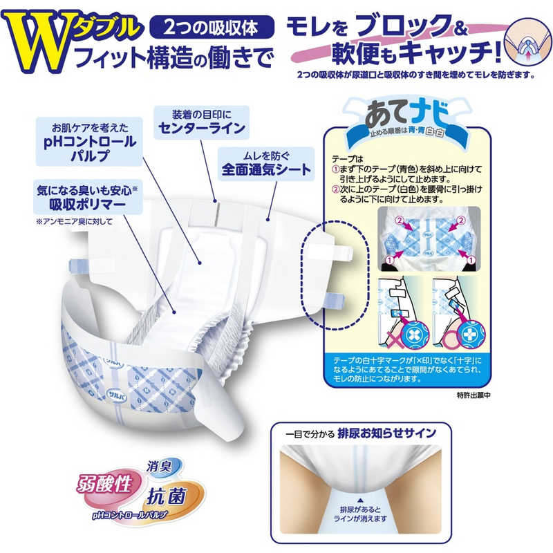 白十字 白十字 PU安心フィット高吸収SM32枚 PUサルバ  