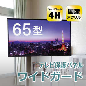 ニデック 薄型テレビ保護パネル65VS ハードコート付ワイドガード C2AWGE20653352