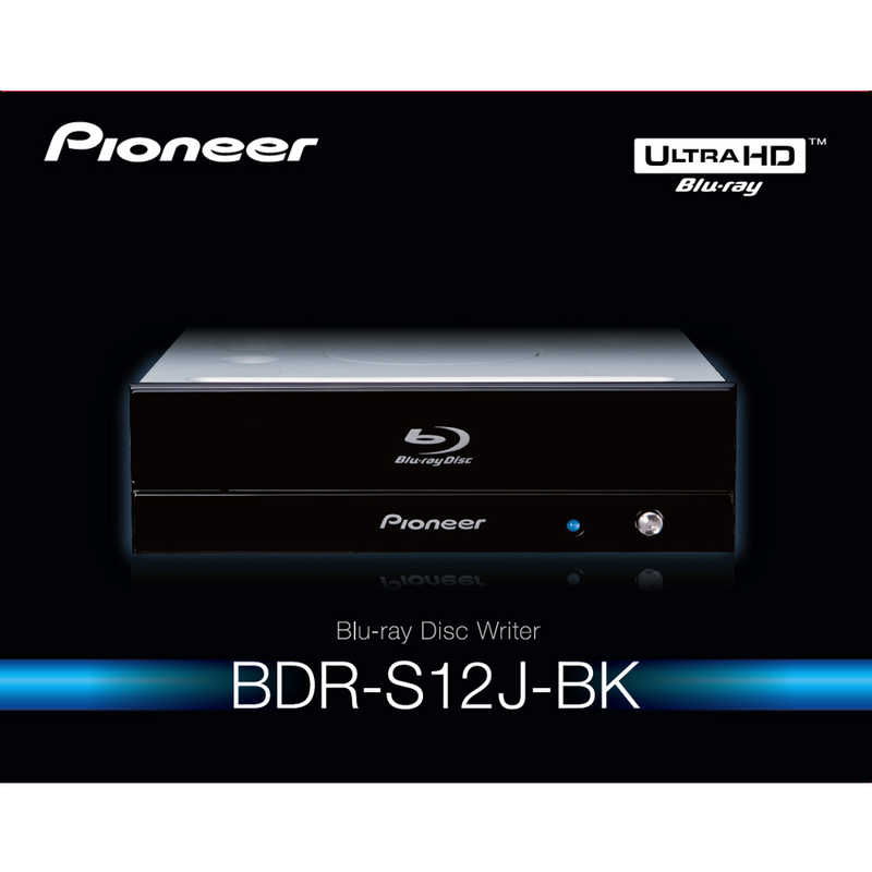 パイオニア PIONEER パイオニア PIONEER ブルーレイドライブ BDR-S12J-BK BDR-S12J-BK